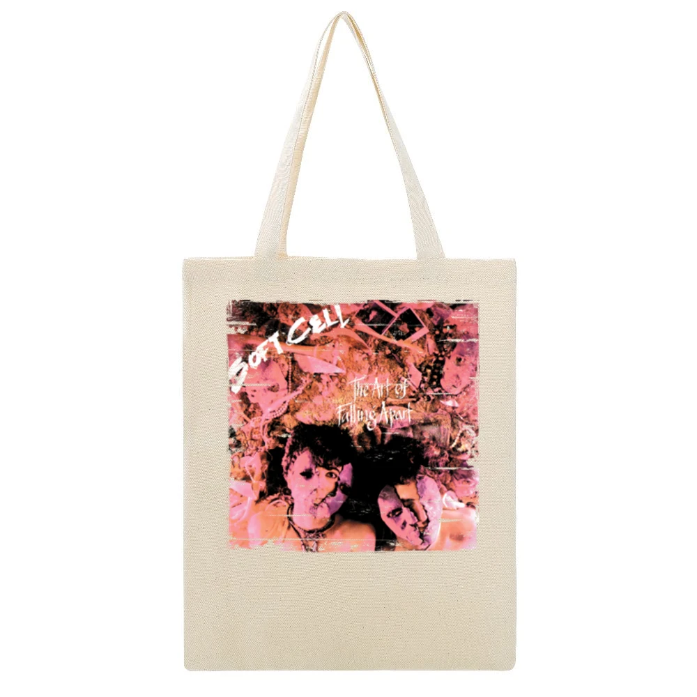 Smokey Robinson Being With You Album Cover Distressed Image Beige Canvas Tote Shopping Bag