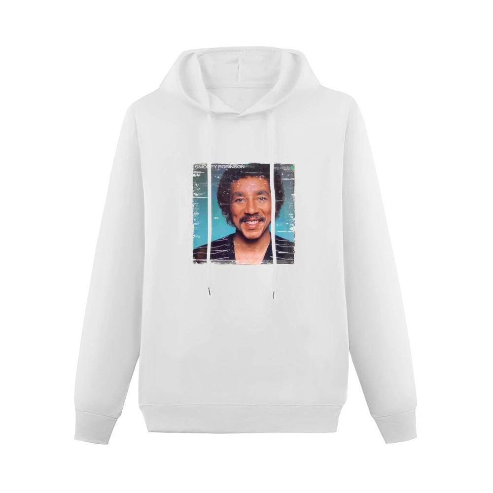 Smokey Robinson Being With You Album Cover Distressed Image Men Hoodie Without Pocket