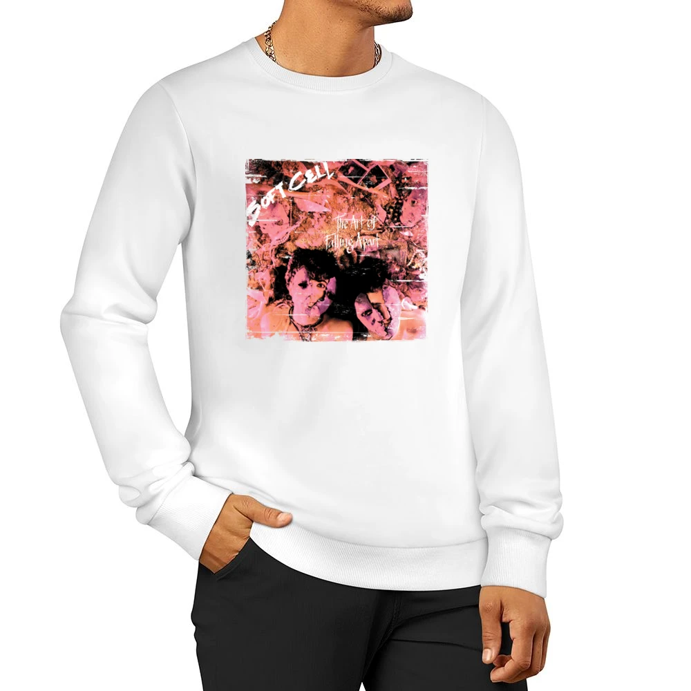 Smokey Robinson Being With You Album Cover Distressed Image Men Pullover Sweatshirt