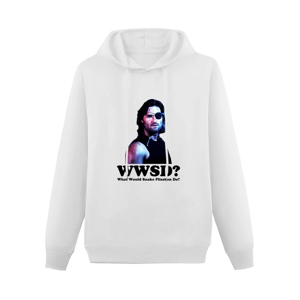 Snake Plissken What Would he Do Escape from New York Men Hoodie Without Pocket