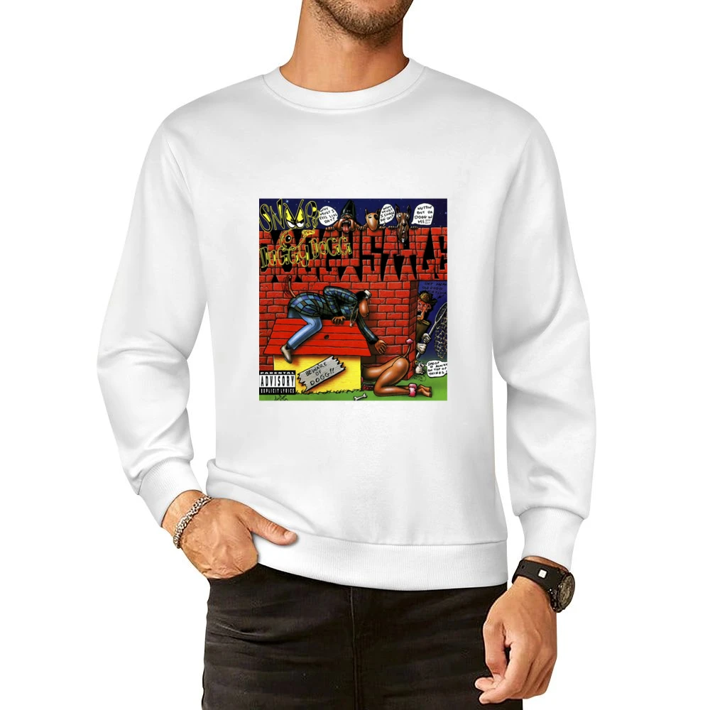 Snoop Dogg Doggystyle tshirt white European Size Pullover Sweater