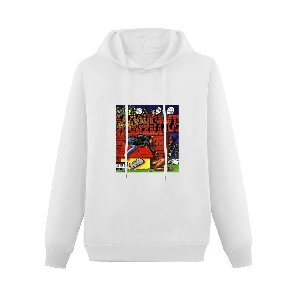 Snoop dogg Doggystyle tshirt white Men Hoodie Without Pocket
