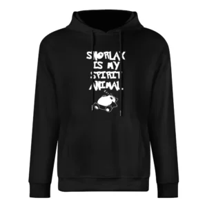 Snorlax Is My Spirit Animal Funny Pokemon Go Apparel Graphic European Size Men Hoodie