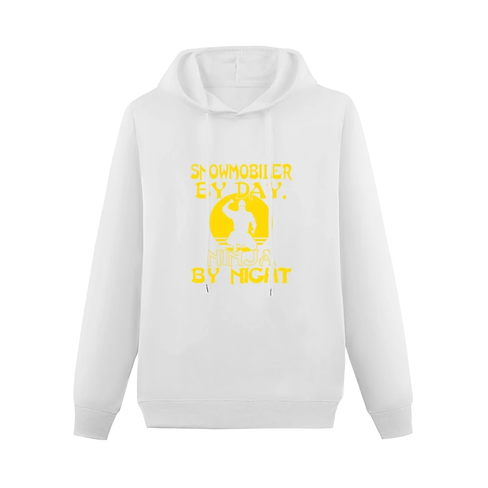 Snowmobiler By Day Ninja By Night Tshirt Men Hoodie Without Pocket