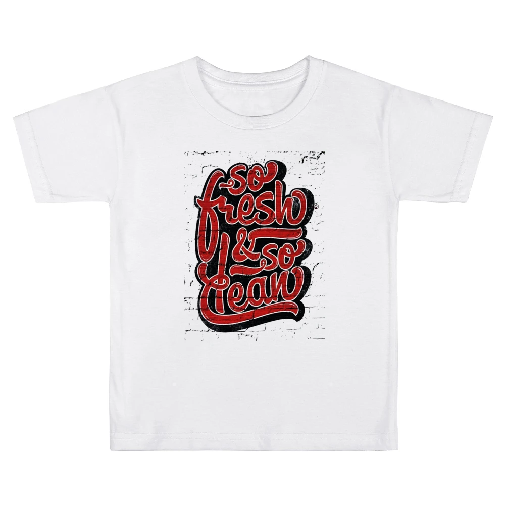 So Fresh And So Clean Hip Hop Kids Boys Girls T-Shirt