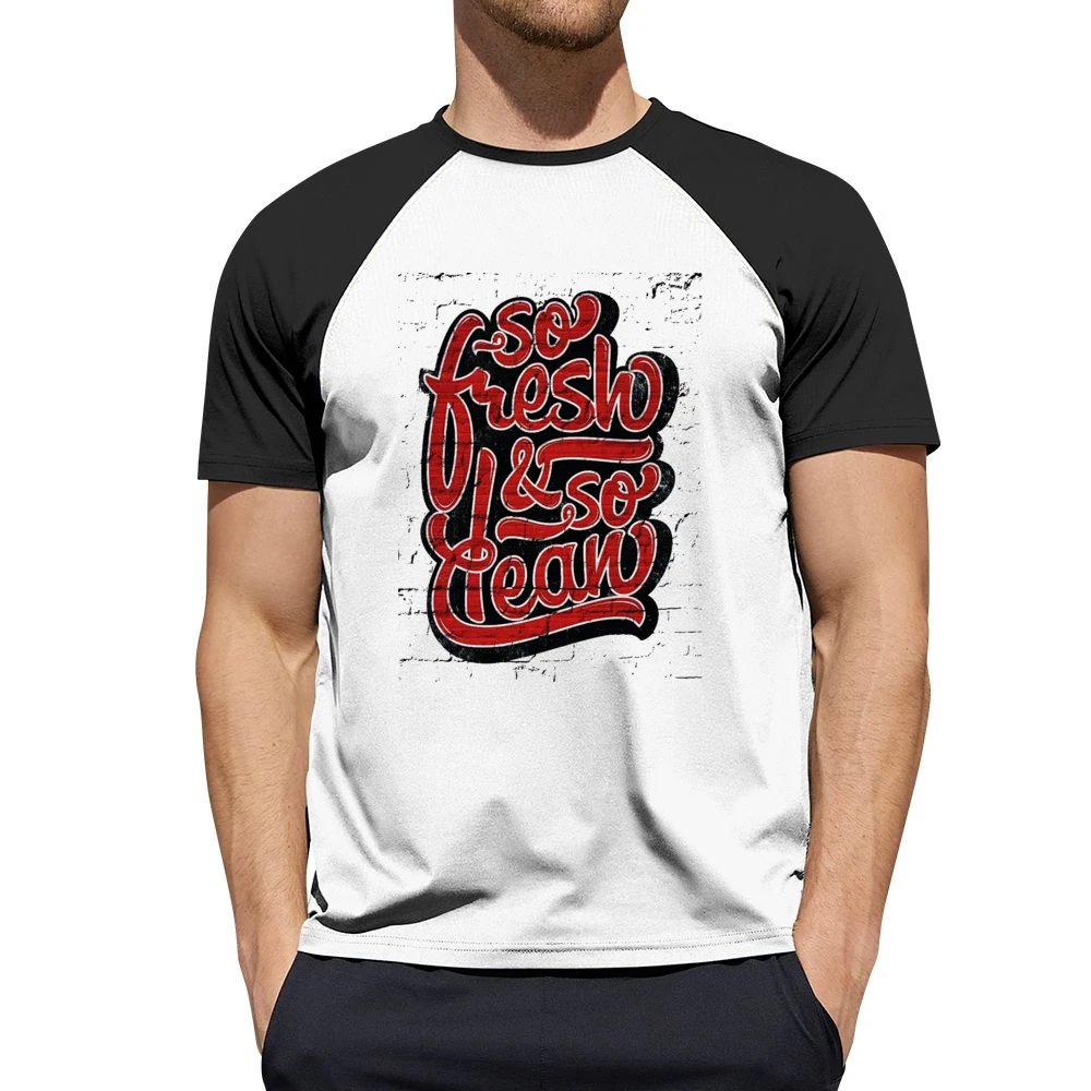 So Fresh And So Clean Hip Hop Men Short Sleeve T-Shirt