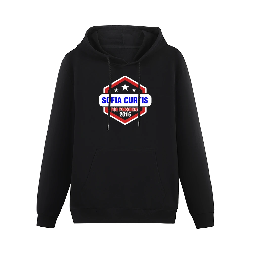 Sofia Curtis For President 2016 CSI TV Show Men Hoodie With Pocket