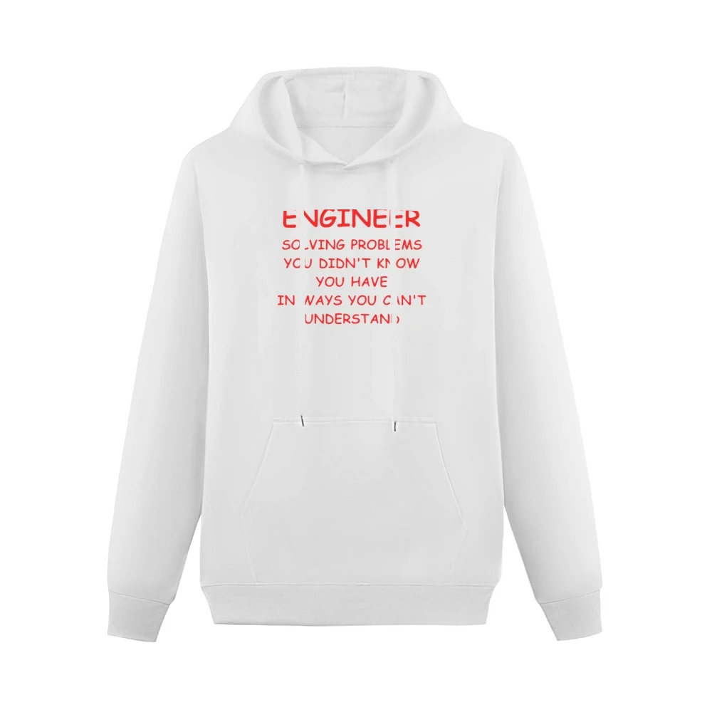 Solving problems you didn't know you have in ways you can't understand Men Hoodie With Pocket