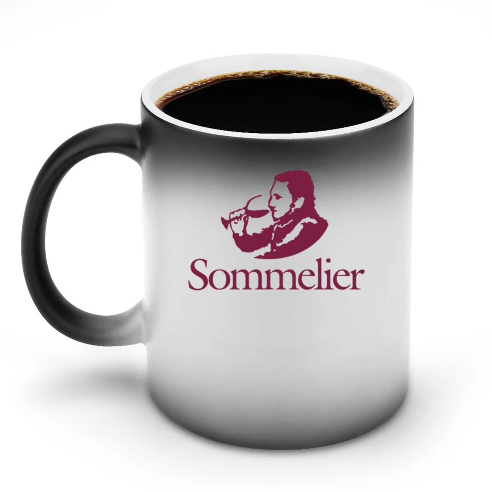 Sommelier Fun Wine Tasting Grape History Graphic Food Lover Discoloration Mug