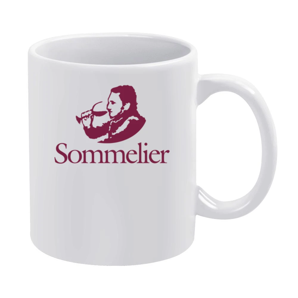 Sommelier Fun Wine Tasting Grape History Graphic Food Lover White Mug
