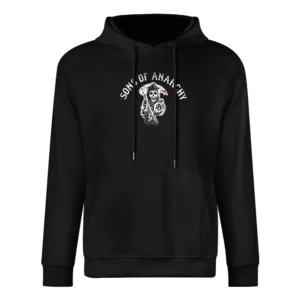 Sons of Anarchy the reaper guillotine logo European Size Men Hoodie