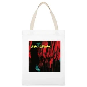 Soul Asylum Hangtime Music White Canvas Tote Shopping Bag