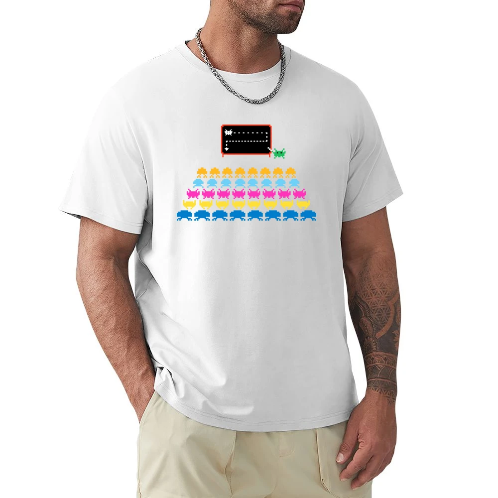 Space Invaders Atari Premium Men T-shirt
