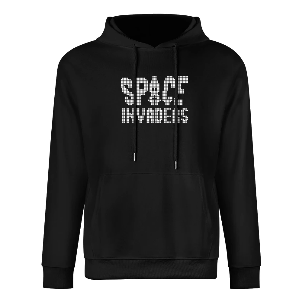 Space Invaders arcade video game Tomohiro Nishikado European Size Men Hoodie