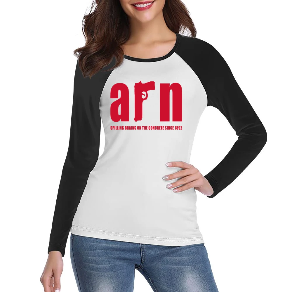 Spilling Brains Arn Anderson Wrestling Fan Women Ladies Long Sleeve T-Shirt