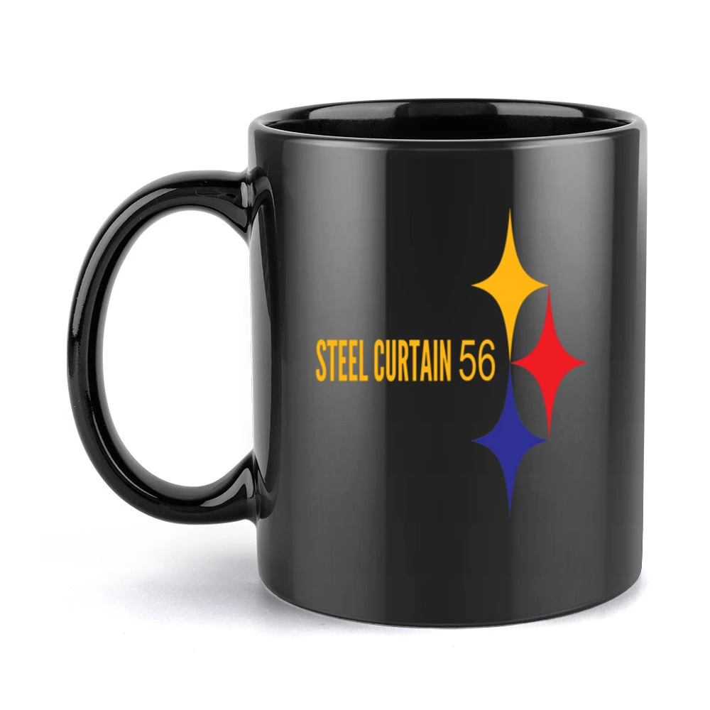 Steel Curtain 56 Black Mug
