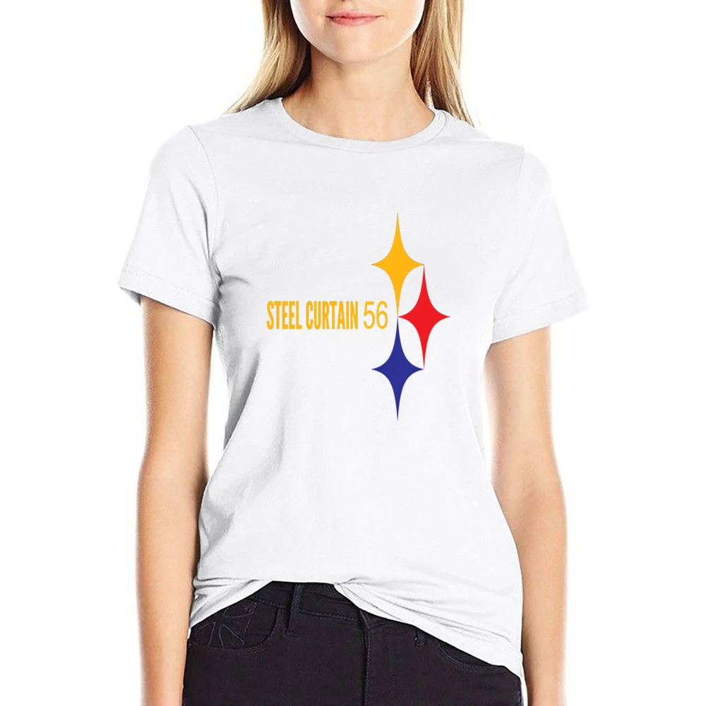 Steel Curtain 56 US Size Women Ladies T-shirt