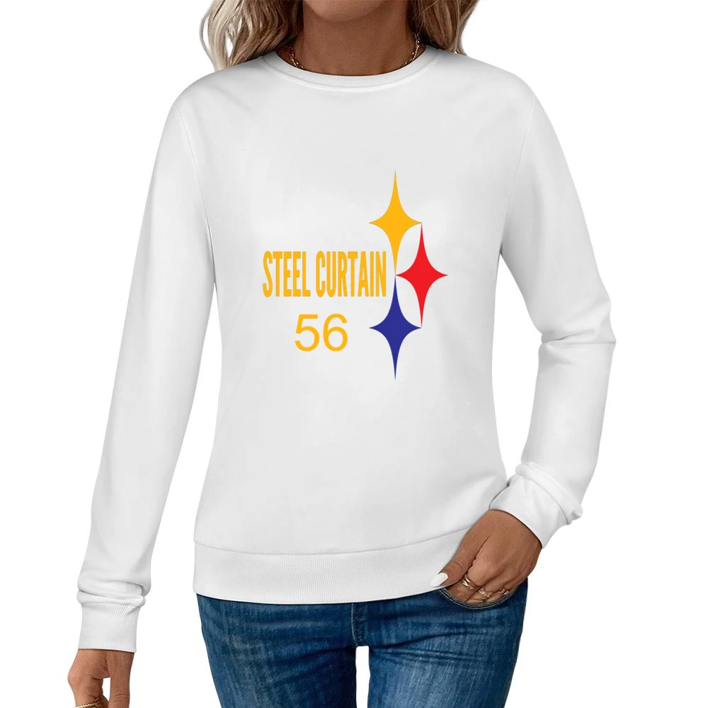 Steel Curtain 56 Women Pullover Sweatshirt