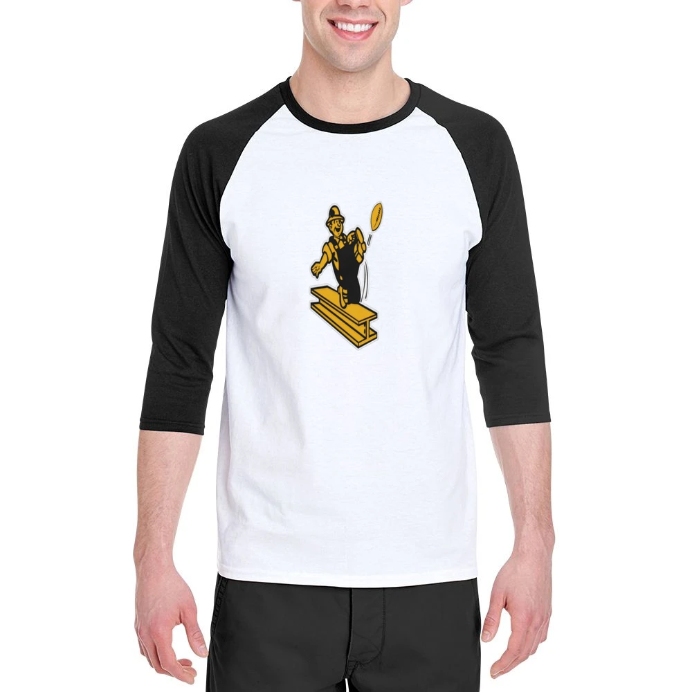 Steelers Vintage Tee Men 3/4 Sleeve T-Shirt