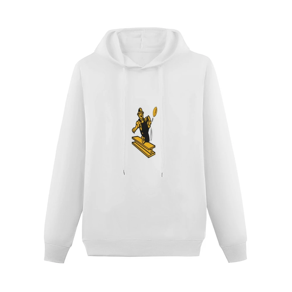 Steelers Vintage Tee Men Hoodie Without Pocket