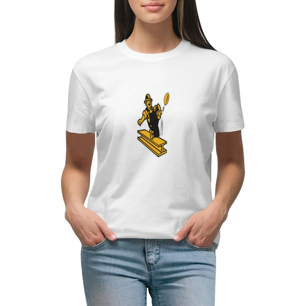 Steelers Vintage Tee Premium Women Ladies T-shirt