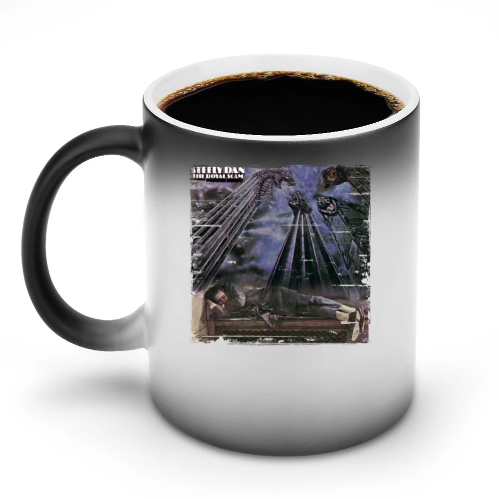 Steely Dan The Royal Scam Album Cover Distressed Image Discoloration Mug