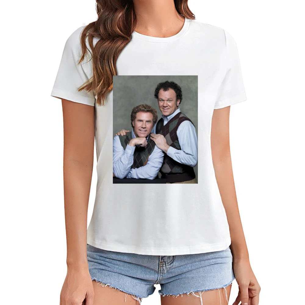 Step Brothers Tshirt Will Ferrel John C Reilly Tshirt (All Sizes And C Asian Size Women Ladies T-shirt