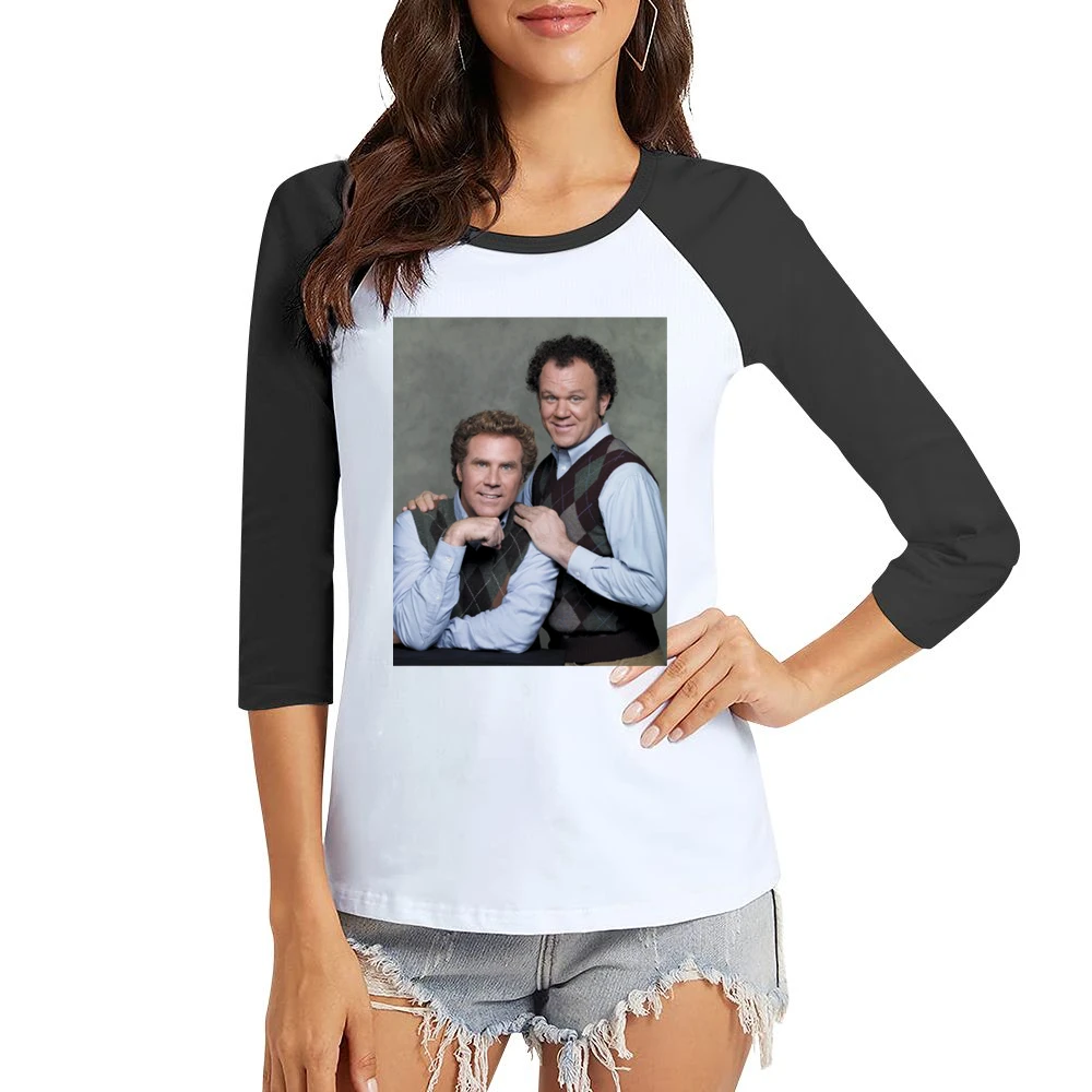 Step Brothers Tshirt Will Ferrel John C Reilly Tshirt (All Sizes And C Women Ladies 3-4 Sleeve T-Shirt
