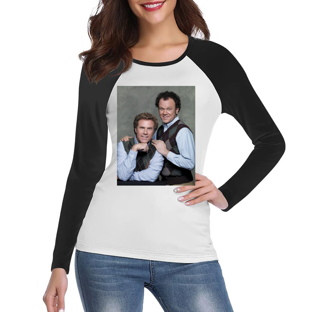 Step Brothers Tshirt Will Ferrel John C Reilly Tshirt (All Sizes And C Women Ladies Long Sleeve T-Shirt