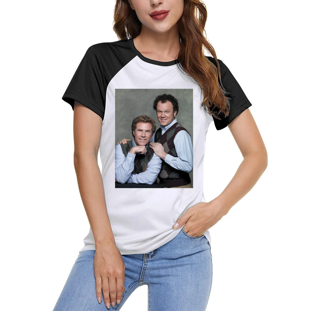 Step Brothers Tshirt Will Ferrel John C Reilly Tshirt (All Sizes And C Women Ladies Short Sleeve T-Shirt