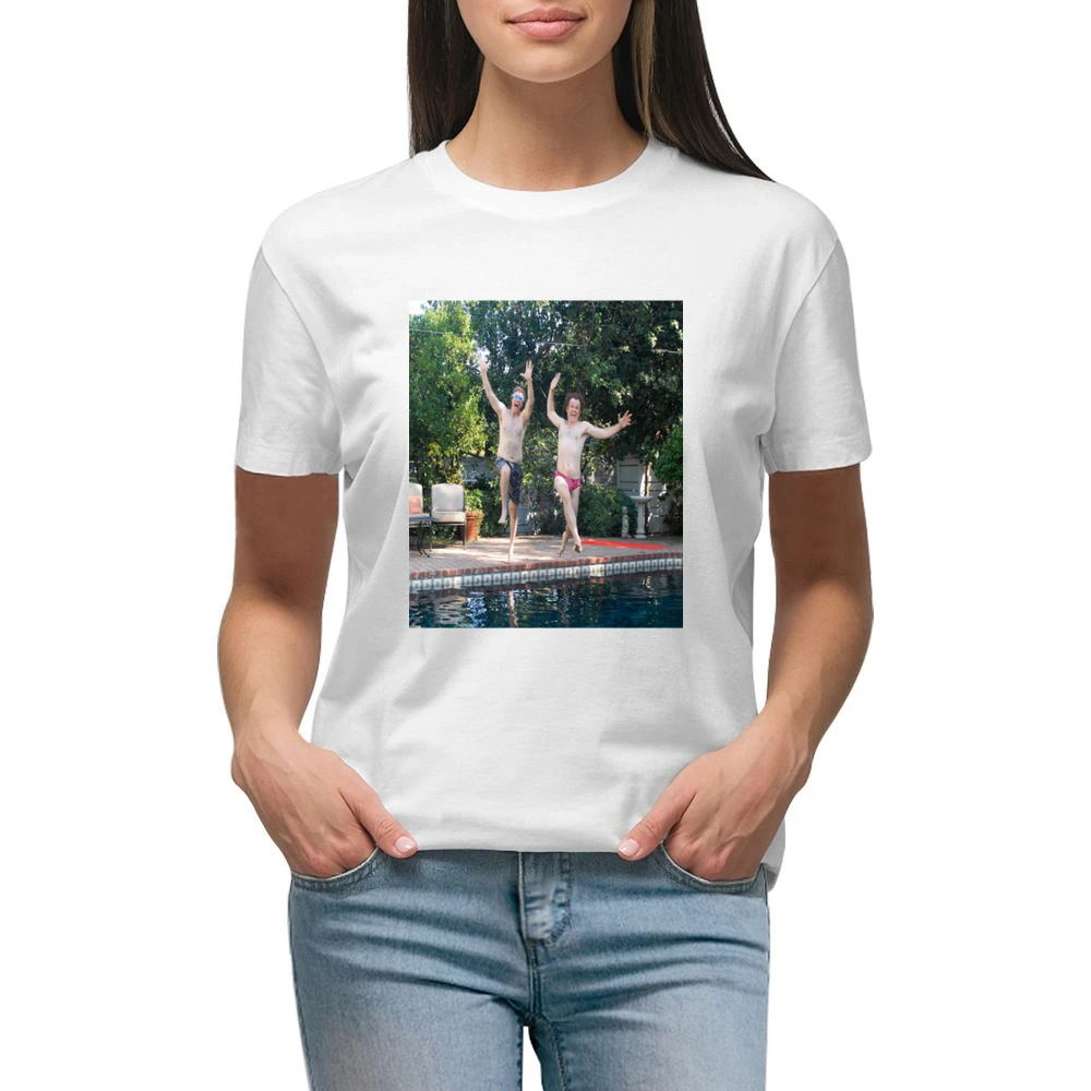 Step Brothers Will Farrel John C Reilly Tshirt (All Colors And Styles Premium Women Ladies T-shirt
