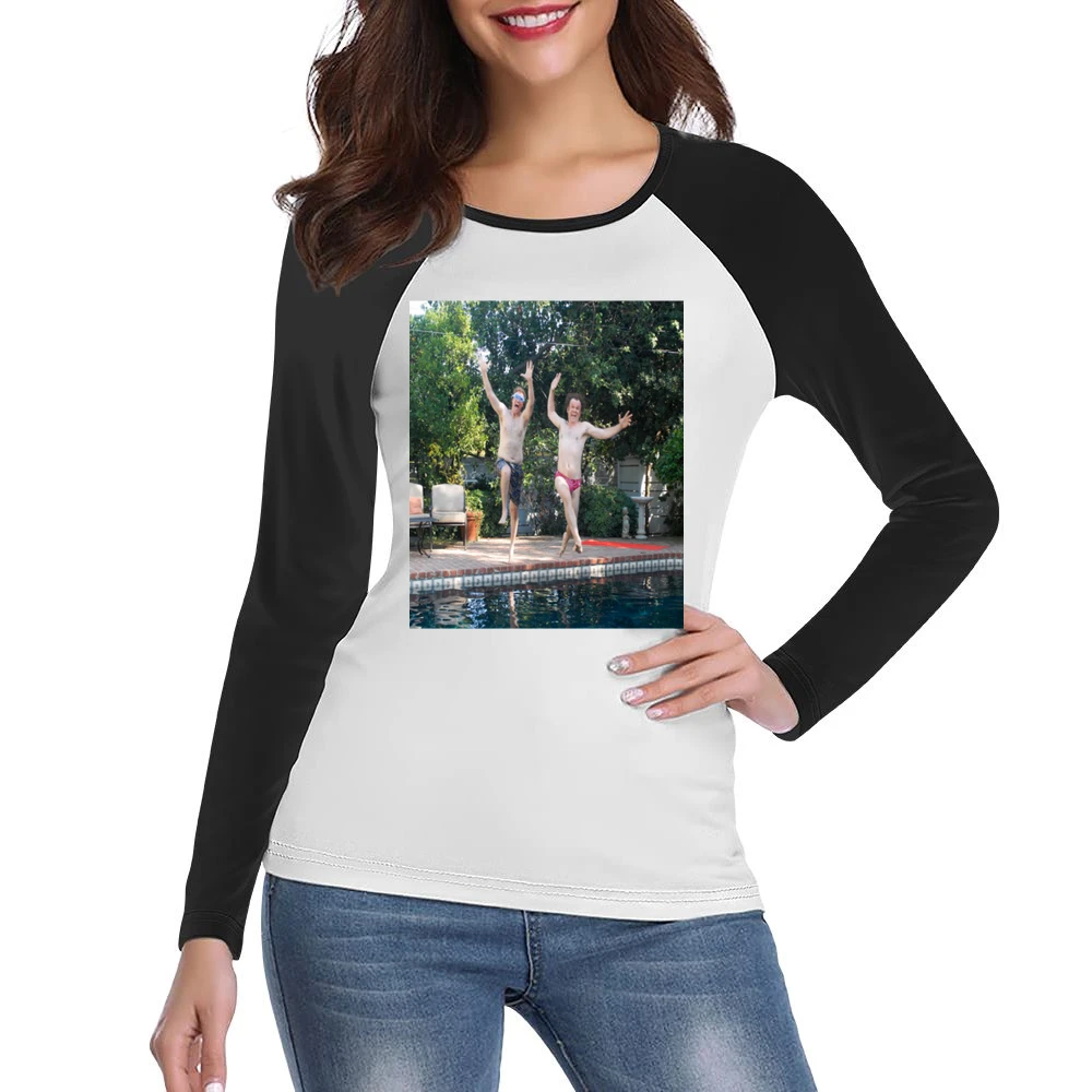 Step Brothers Will Farrel John C Reilly Tshirt (All Colors And Styles Women Ladies Long Sleeve T-Shirt