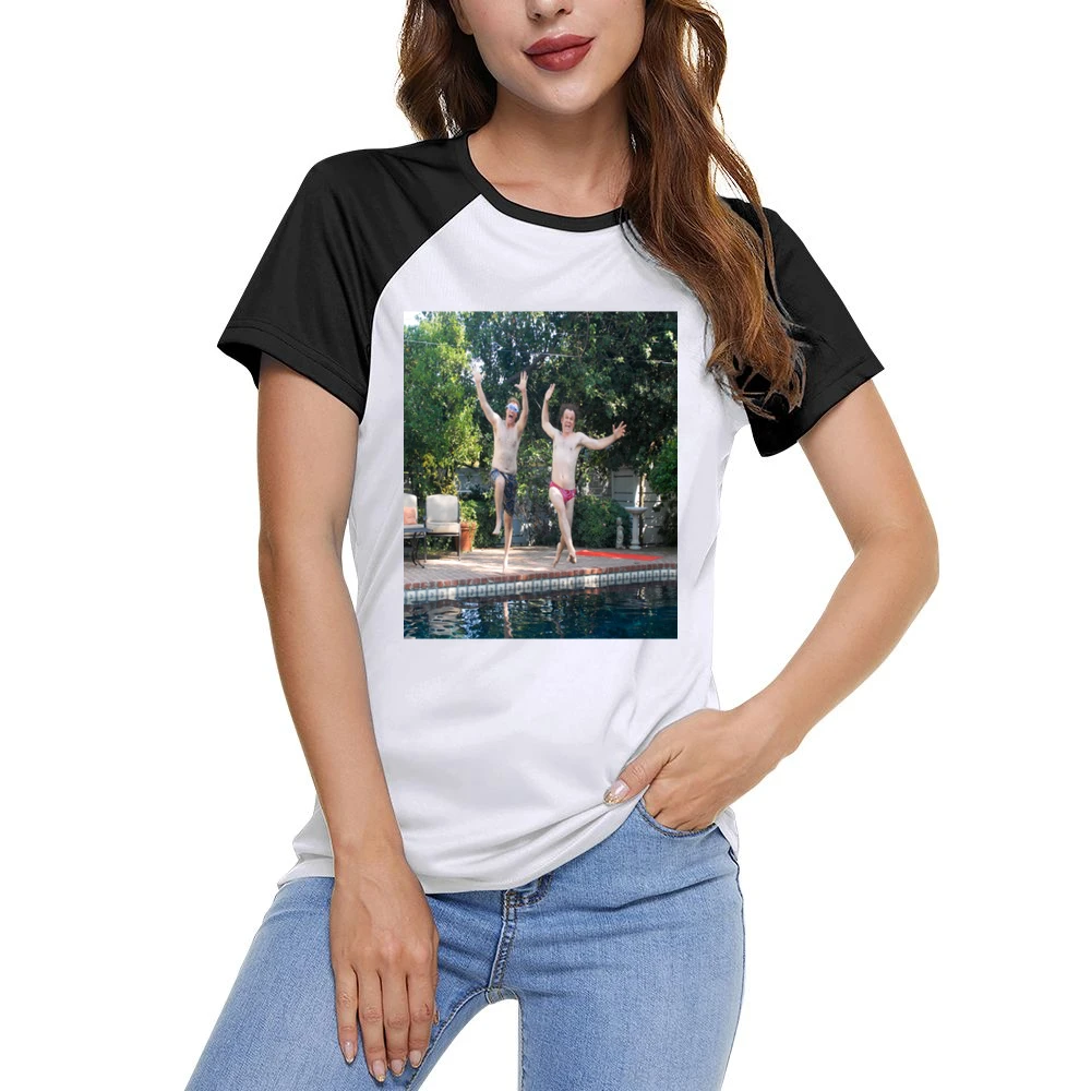 Step Brothers Will Farrel John C Reilly Tshirt (All Colors And Styles Women Ladies Short Sleeve T-Shirt
