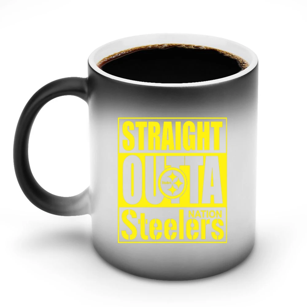 Straight Outta Pittsburgh Football Team Nation Tshirt (all Styles And Discoloration Mug