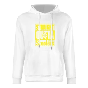Straight Outta Pittsburgh Football Team Nation Tshirt (all Styles And European Size Men Hoodie