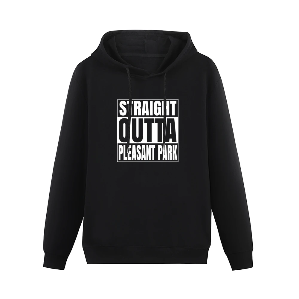 Straight Outta Pleasant Park Fortnite Battle Royale Funny Video Game T Men Hoodie Without Pocket