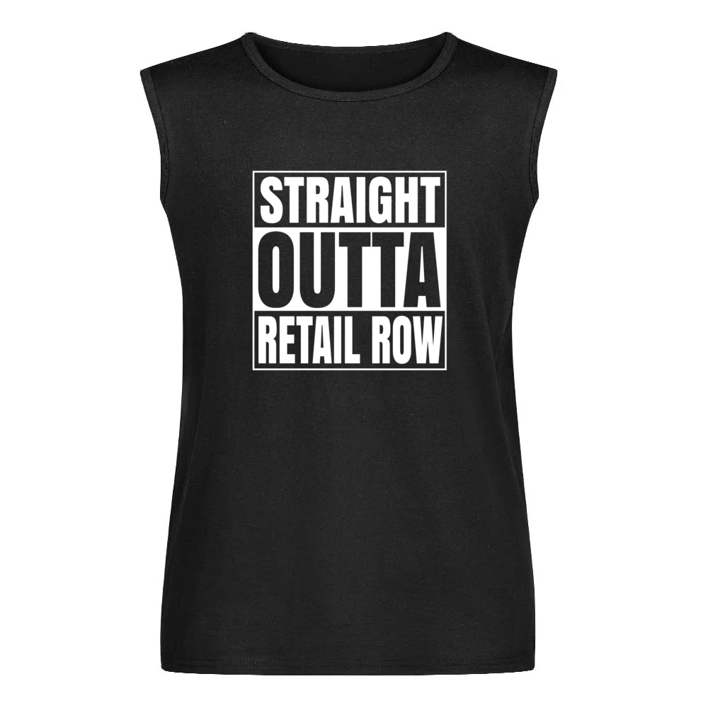Straight Outta Retail Row Fortnite Battle Royale Funny Video Game T Sh Men Sleeveless T-Shirt