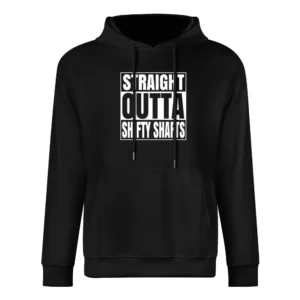 Straight Outta Shifty Shafts Fortnite Battle Royale Funny Video Game T European Size Men Hoodie
