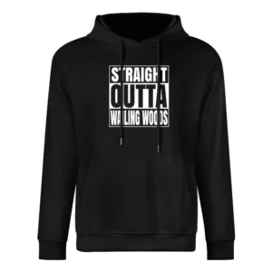 Straight Outta Wailing Woods Fortnite Battle Royale Funny Video Game T European Size Men Hoodie