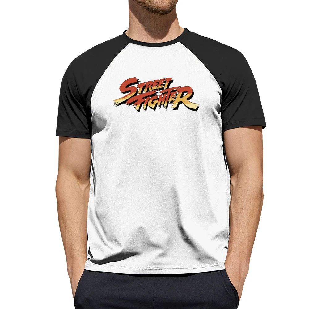 Street Fighter Retro Video Game 80s Men Short Sleeve T-Shirt