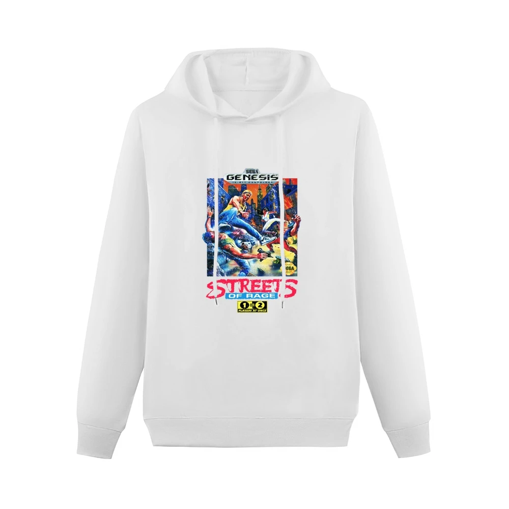 Streets Of Rage Sega Genesis Old School Retro Video Game Fan Distresse Men Hoodie Without Pocket