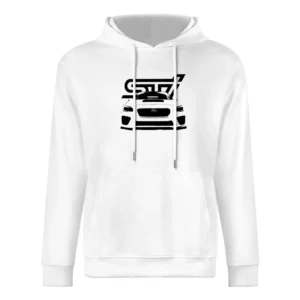 Subaru Impreza sti New Body Style Front Grill Graphic Car Lover T Shir European Size Men Hoodie