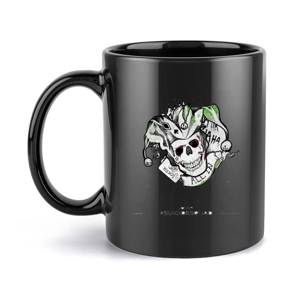 Suicide Squad Joker Tshirt Black Mug