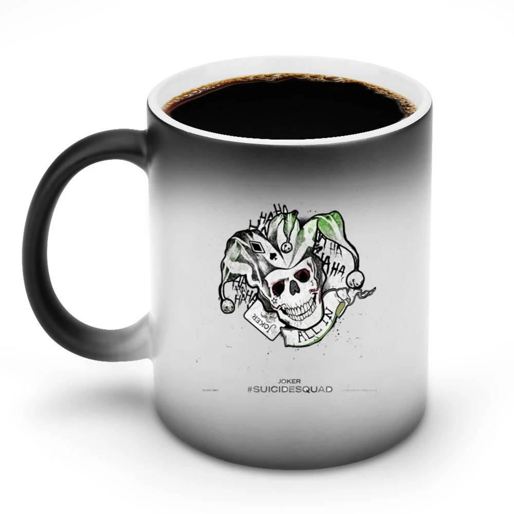 Suicide Squad Joker Tshirt Discoloration Mug
