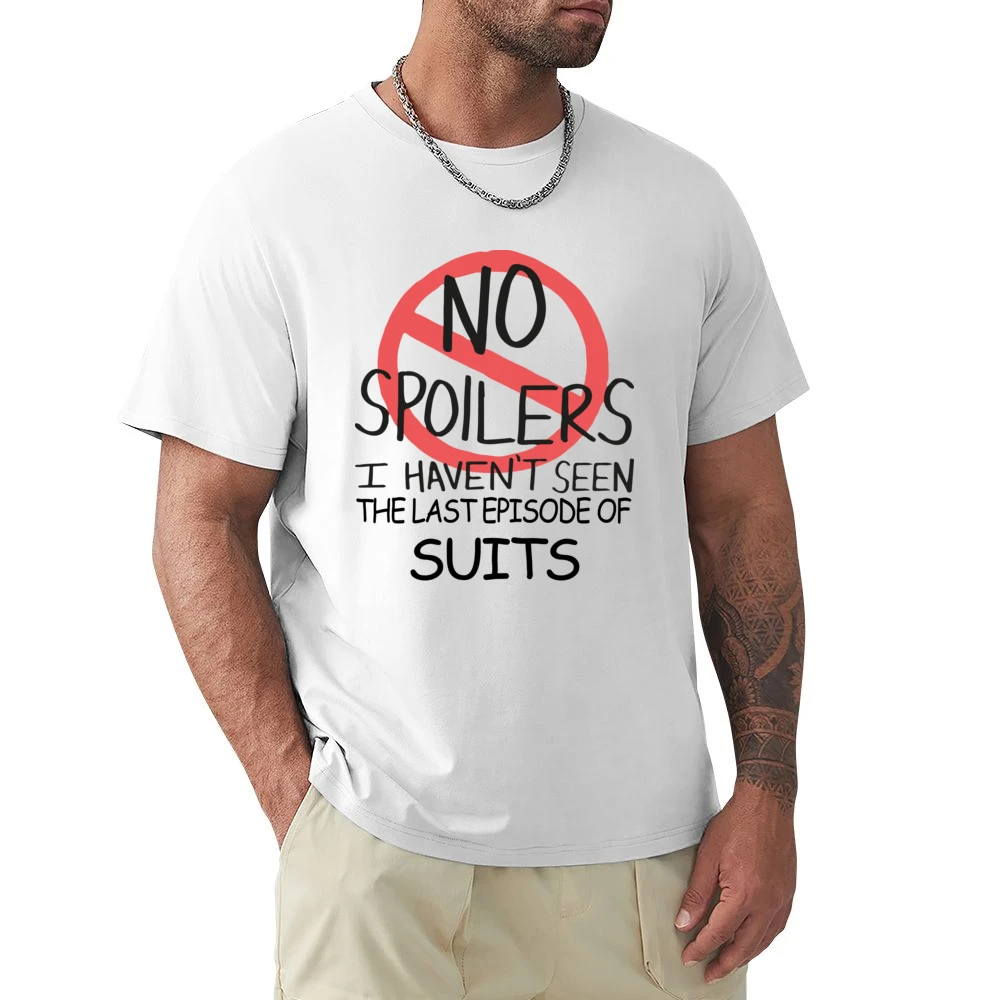 Suits No Spoilers Last Episode Tv Funny Premium Men T-shirt