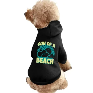 Sun Of A Beach Fun Cool Retro Vintage Style Cool Graphic Summer Tee Sh Pet Apparel Clothes