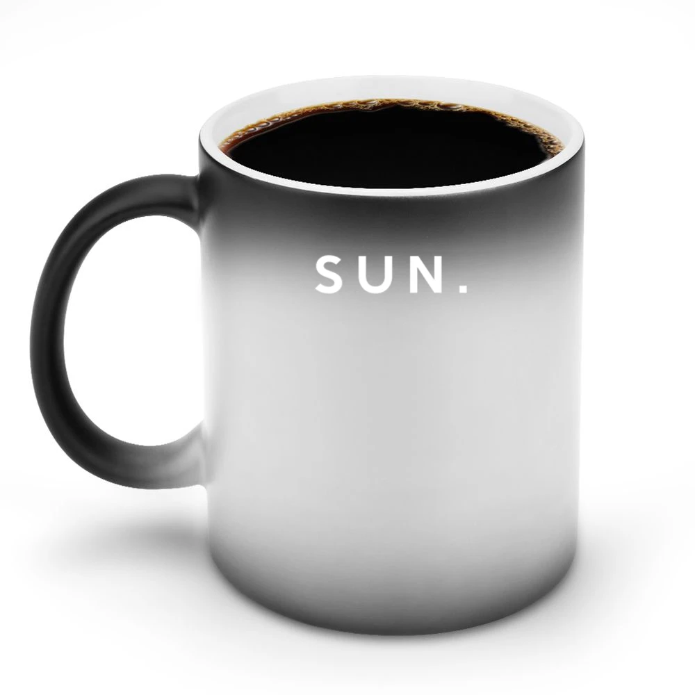 Sunday Fun Short Form Days Of The Week Popular Graphic Discoloration Mug