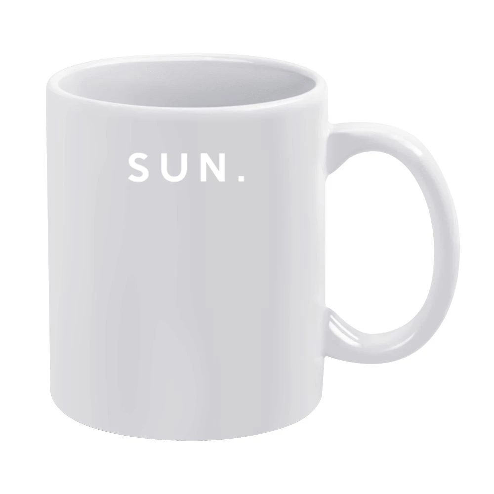 Sunday Fun Short Form Days Of The Week Popular Graphic White Mug