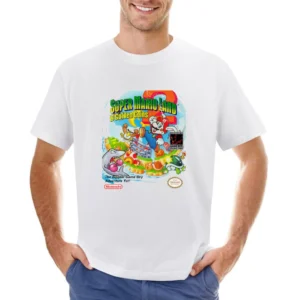 Super Mario Land 2 6 Golden Coins Game Boy Nintendo Old School Retro V Asian Size Men T-Shirt