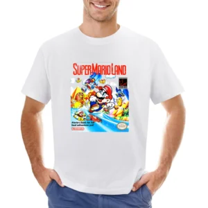 Super Mario Land Game Boy Nintendo Old School Retro Video Game Fan Dis Asian Size Men T-Shirt